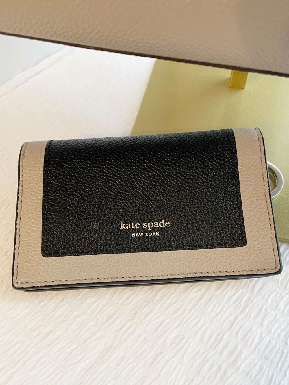 kate spade Pebbled Leather Tote in Grey Taupe - Picture 10 of 12